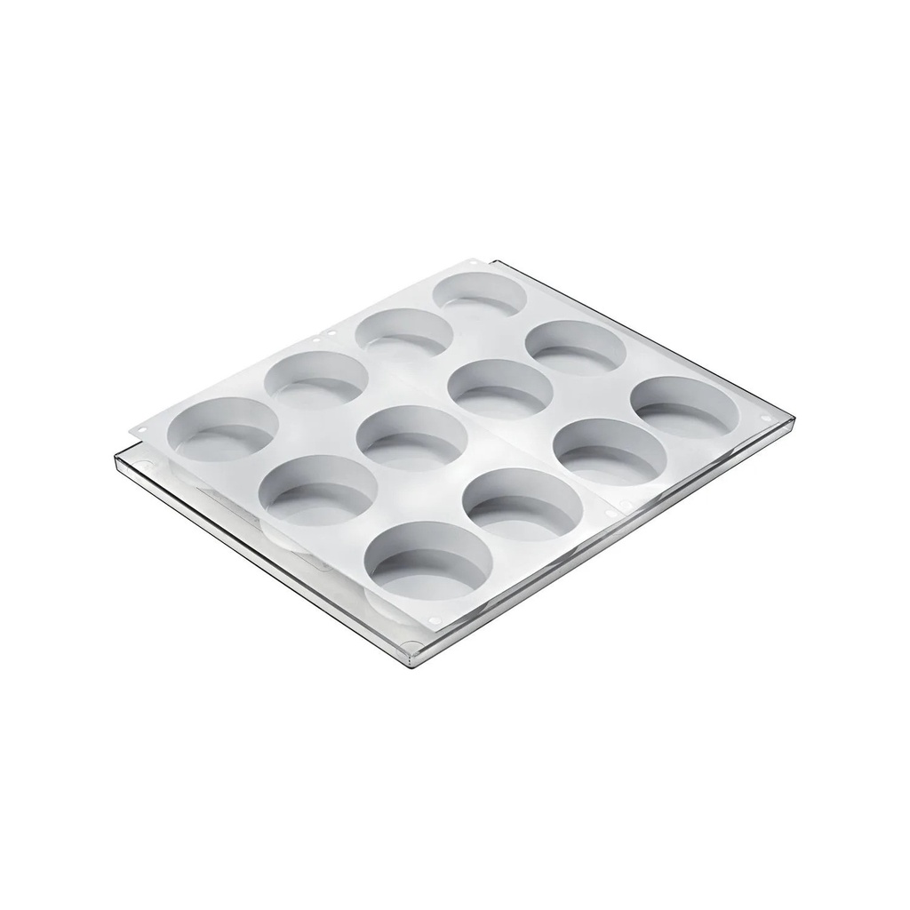 Bisc02 Discotto - Set 2 Silicone Mould ?76,5 H 25 Mm