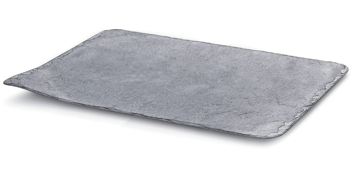 Alcas Stone Tray Grey 30x14