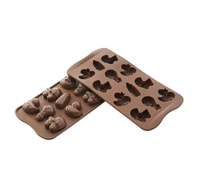 Scg31 Choco Baby - Silicone Mould 35X32 H 15 Mm