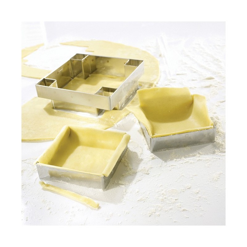 square tart frame 210 H 20mm