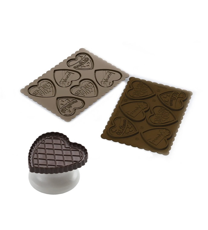 Ckc06 Cookie Love Slim - Silicone Mould