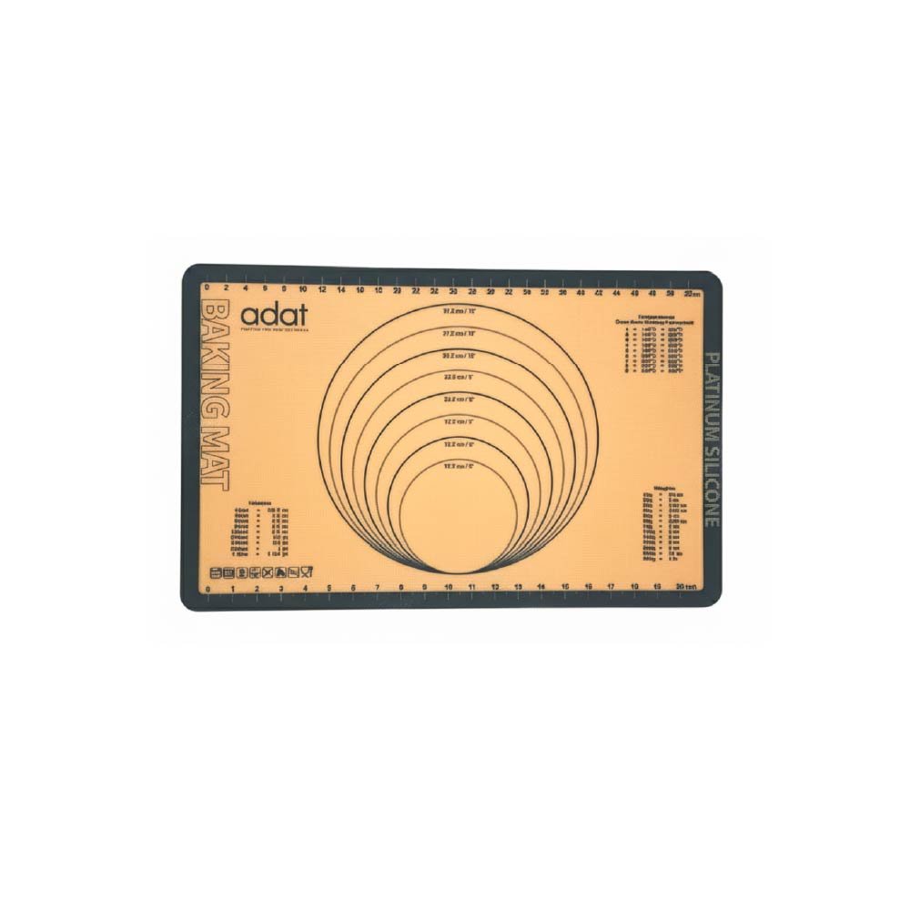 Silicone Mat Liquid Platinum Silicone Glass Fiber BLK Size:58.5X38.5cm Thickness:0.7mm