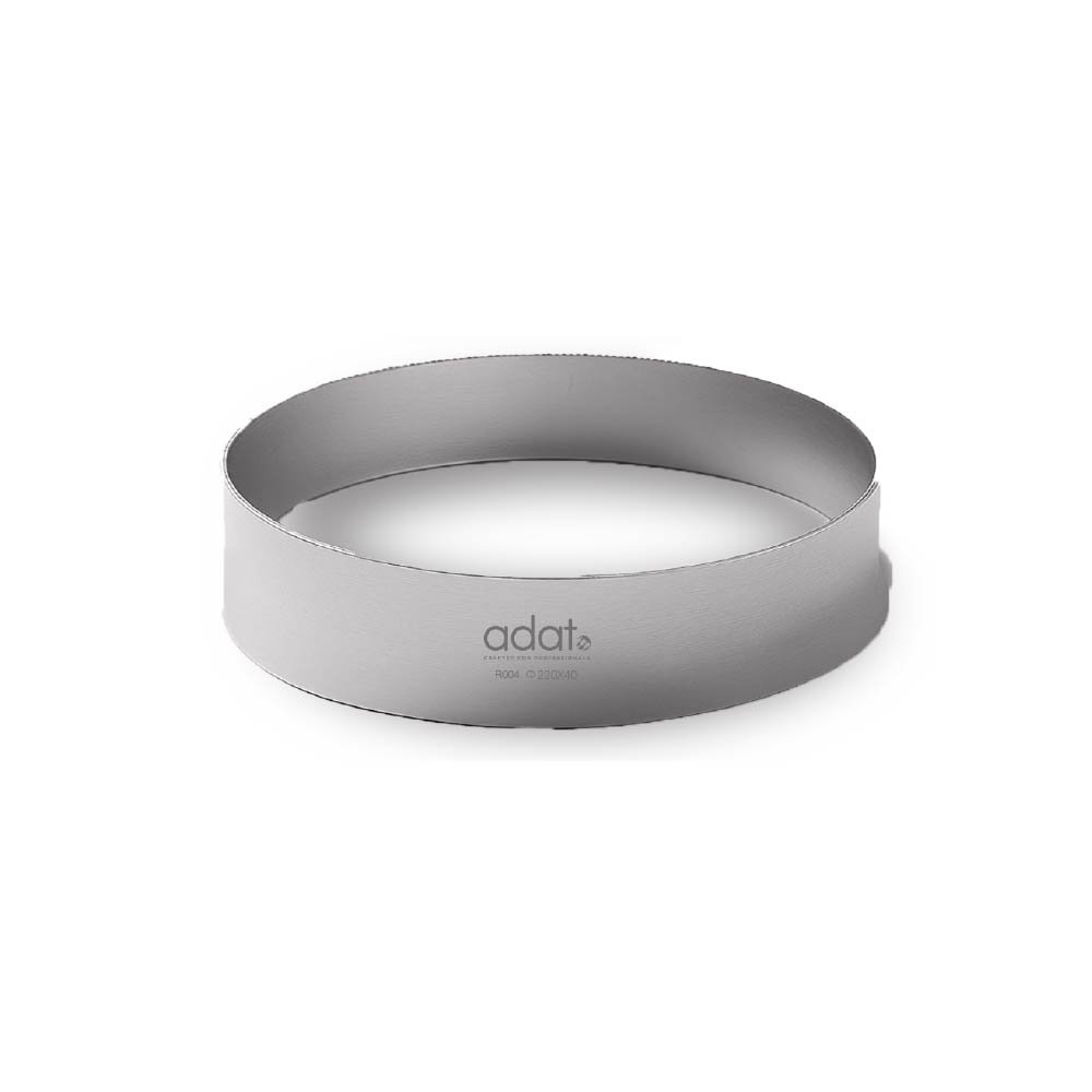 Round Cake Ring 220*40
1.2mm SUS304
polished
