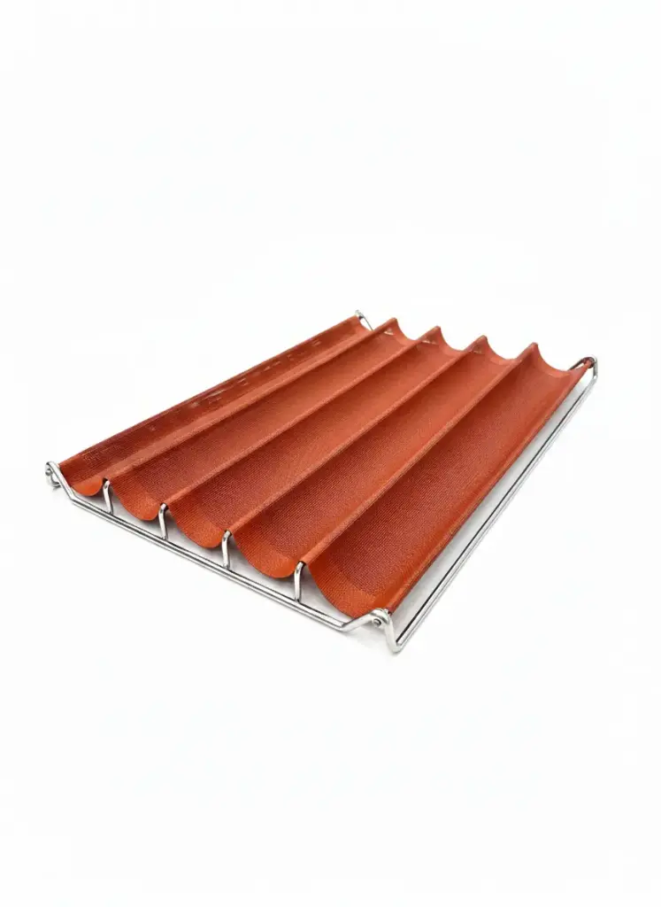 Glass Fiber Silicone Tray + Wire W:60cm L:40cm