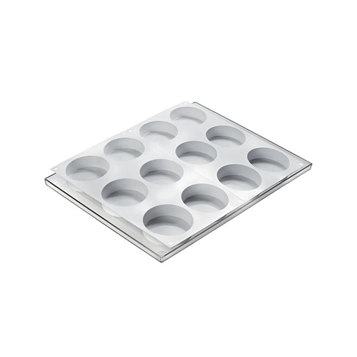 [25.120.87.0098] Bisc02 Discotto - Set 2 Silicone Mould ?76,5 H 25 Mm