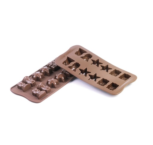 [22.106.77.0065] Scg06 Christmas - Silicone Mould 34X34 H 18,5 Mm