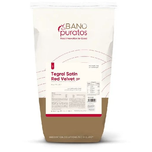 [4117930] Tegral Satin Red Velvet Bag 15Kg - FZE