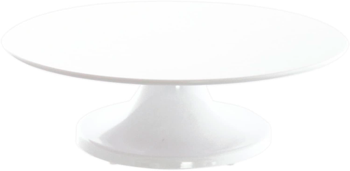 [227028] Cake Stands, melamine, white turnable, d 320 mm