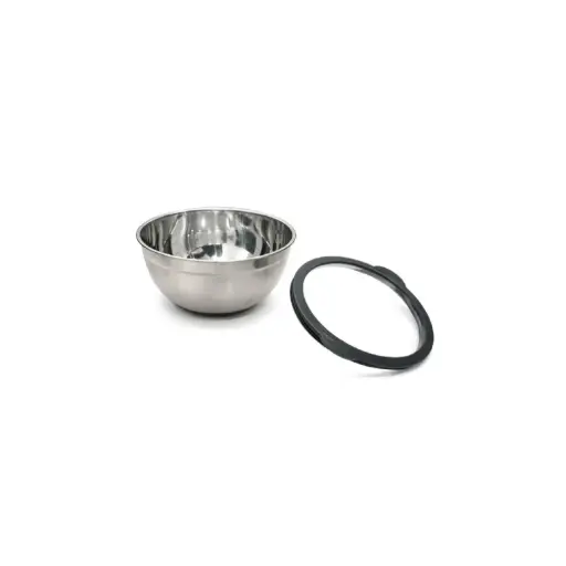 [06-22 OLD] Steel Bowl 22Cm With Cover