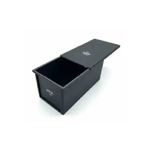 [Y 007 OLD] Bread Pan 200*100*100Mm, 1.0Mm Al.Alloy, Teflon Ptfe Inside+ Black Painted Outside