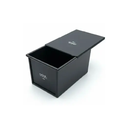 [Y 008 OLD] Bread Pan 160*110*110Mm, 1.0Mm Al.Alloy, Teflon Ptfe Inside+ Black Painted Outside